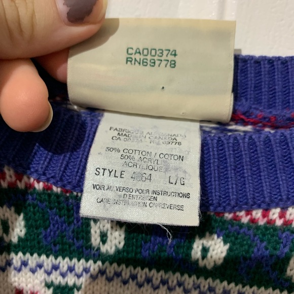 Vintage Northern Reflections Cottagecore Grandma sweater - Picture 4 of 4